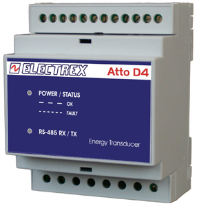 PFA7471-12 ATTO D4 DC RS485 230-240V 1DI 2DO TRANSDUCER / ANALYZER