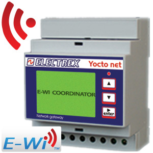 PFA94DH-97  YOCTO NET COORDINATOR WEB HI D4 E-WI 9÷36V 2DI 2DO NET. BR.