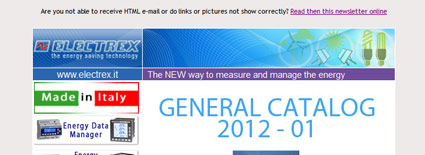 Electrex Catalog 2012