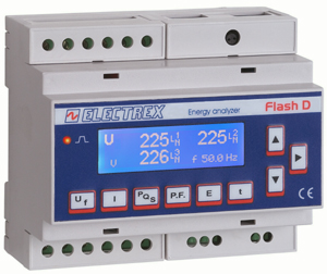 PFE430-00  FLASH D6 85÷265V ENERGY ANALYZER