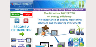 Electrex - The Directive 2012/27/EU on energy efficiency: the importance of energy monitoring solutions and measuring instruments