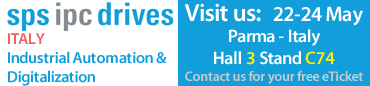 Visit us at SPS IPC Drives 2018 exhibition in PARMA - Italy