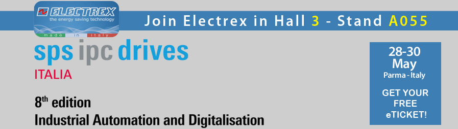 Visit us at SPS IPC Drives 2019 exhibition in PARMA - Italy