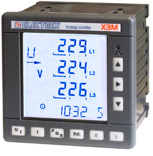 PFE411-00 X3M 96 85÷265V ENERGY DATA MANAGER