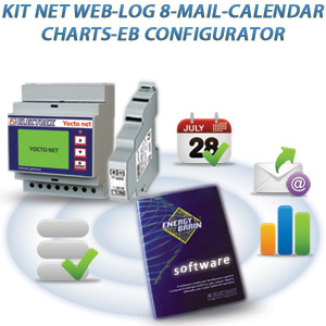 PKA0052-00  KIT NET WEB LOG 8 MAIL CALENDAR CHARTS EB CONFIGURATOR