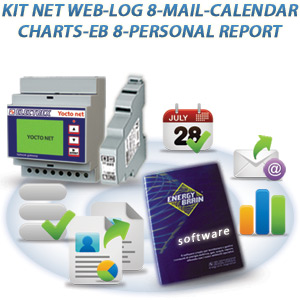 PKA0053-00  KIT NET WEB LOG 8 MAIL CALENDAR CHARTS EB 8 PERSONAL REPORT