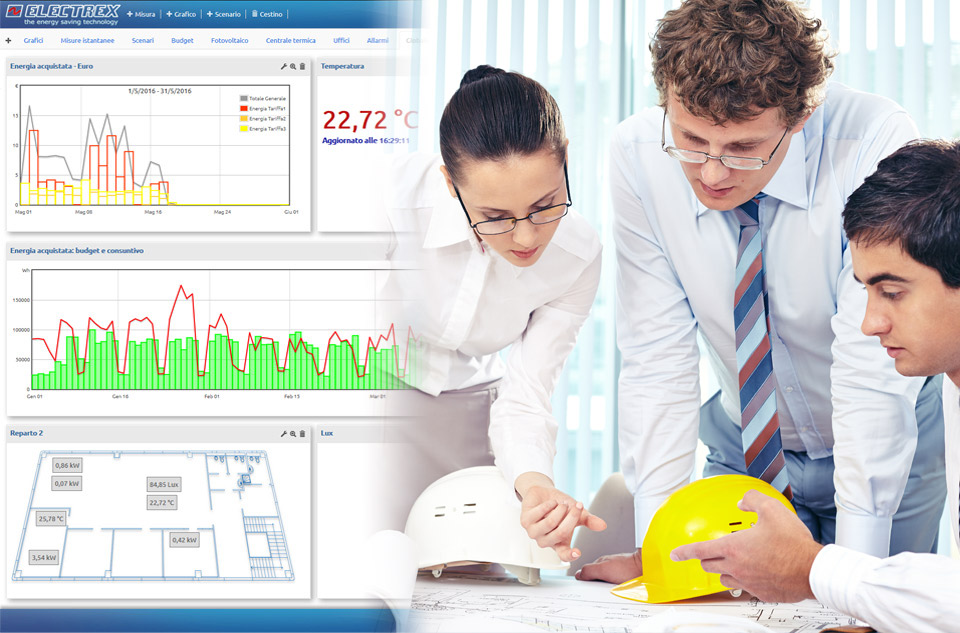 Electrex: la piattaforma ideale per i Vostri progetti di Efficientamento Electrex: la piattaforma ideale per i Vostri progetti di Efficientamento